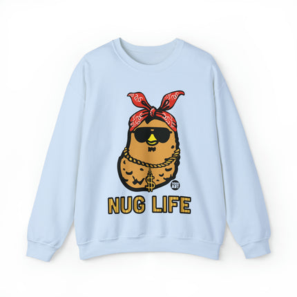 Nug Life Chicken Nugget Crewneck Sweatshirt