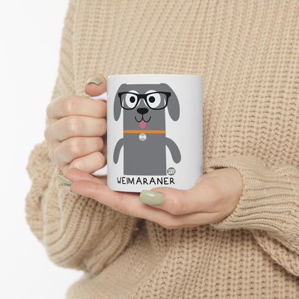 Bow Wow Meow Weimaraner Ceramic Mug