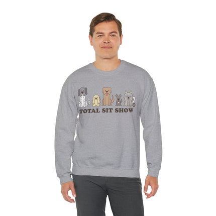 Total Sit Show Dogs Crewneck Sweatshirt