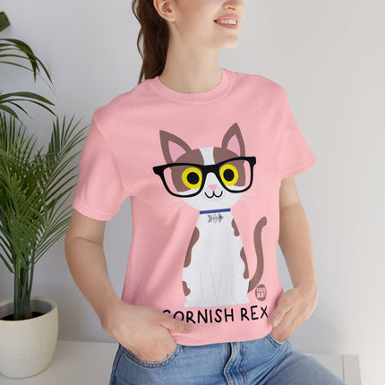 Bow Wow Meow Cornish Rex Unisex Tee