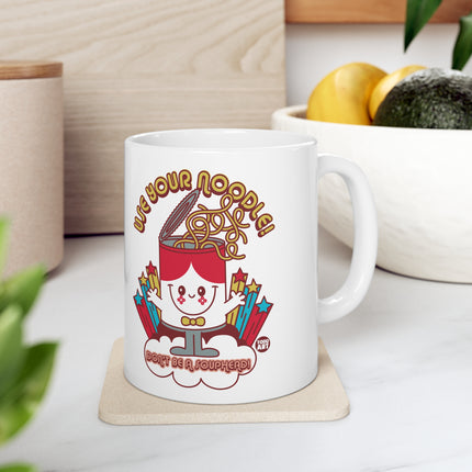 Funshine Noodle Soup Ceramic Mug