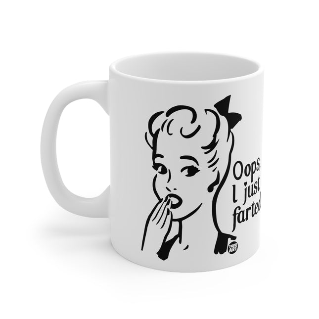 oops farted Ceramic Mug