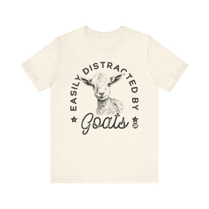 Easily Distracted by Goats Tshirt