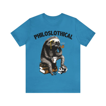 Philoslothical Sloth Unisex Short Sleeve Tee