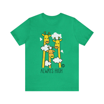 Always High Giraffes Unisex Tee