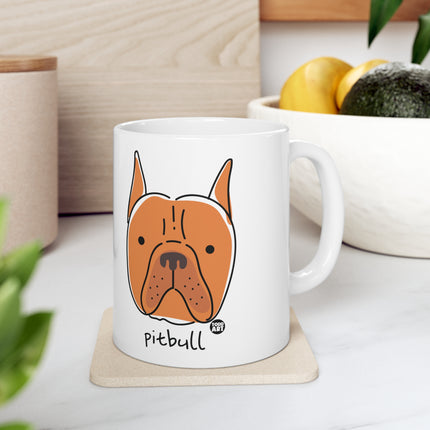 Dog Breeds Pitbull Ceramic Mug