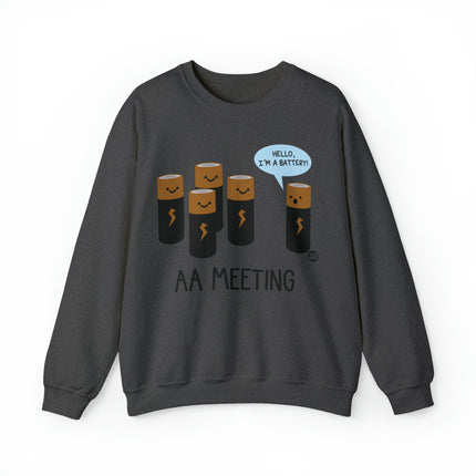 AA Meeting Battery Crewneck Sweatshirt