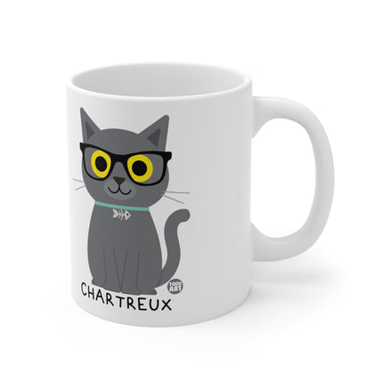 Bow Wow Meow Chartreux Ceramic Mug