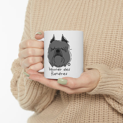 Dog Breeds Bouvier Ceramic Mug