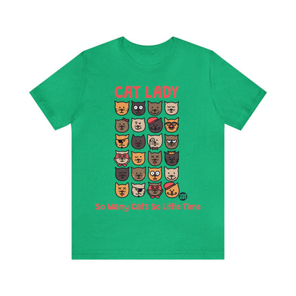 Cat lady So Many Cats Unisex Tee