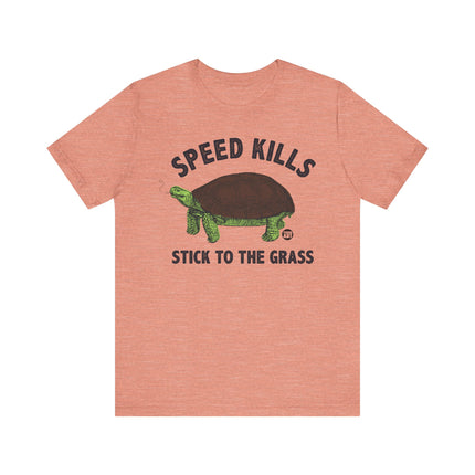 Funny "SPEED KILLS" TURTLE Tee Shirt