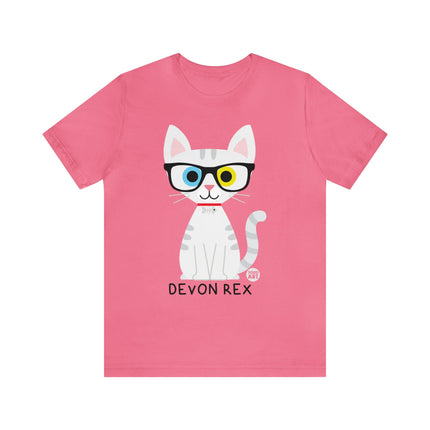 Bow Wow Meow Devon Rex Unisex Tee