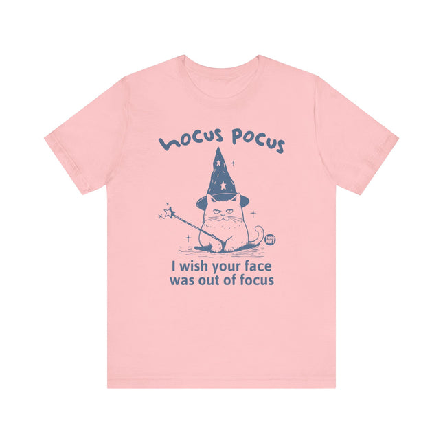 Hocus Pocus Wish Face Out of Focus Cat Tee, Funny Cat Tshirt