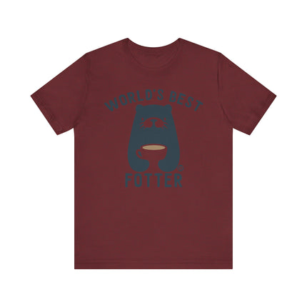 Funny "WORLDS BEST FOTTER OTTER" Tee Shirt