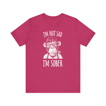 Not Sad I'm Sober Tee