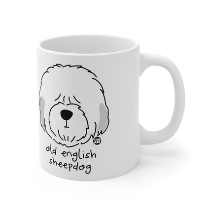 Dog Breeds Old English Sheepdog Ceramic Mug