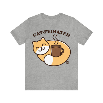 Cat-feinated Coffee Cat Unisex Tee