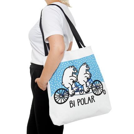 Bi Polar Bears Tote Bag