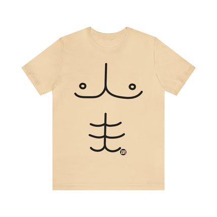 6 Pack Abs Unisex Tee