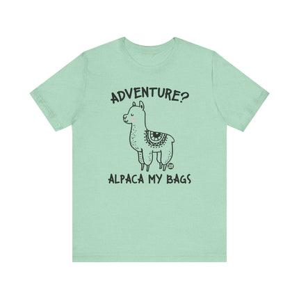 Adventure Alpaca My Bags Tee