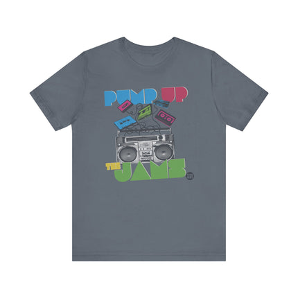 Pump Up The Jams 90s Tee, 90s Mixed Tape Shirt, Old School 90s Boombox Tee