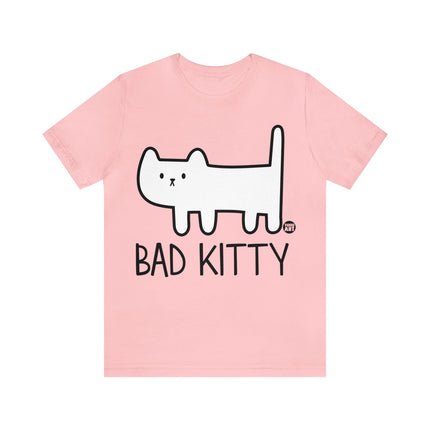 Bad Kitty Cute Cat Unisex Tee