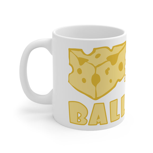 Cheese Ball Ceramic Mug