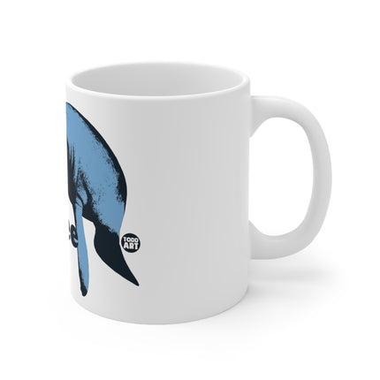 Eat More Manatee Ceramic Mug