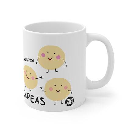 Peas Chickpeas Ceramic Mug