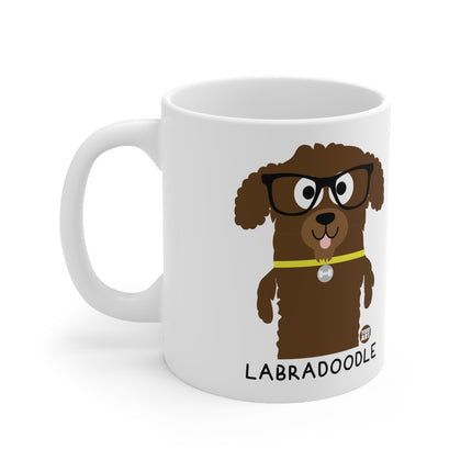 Bow Wow Meow Labradoodle Ceramic Mug