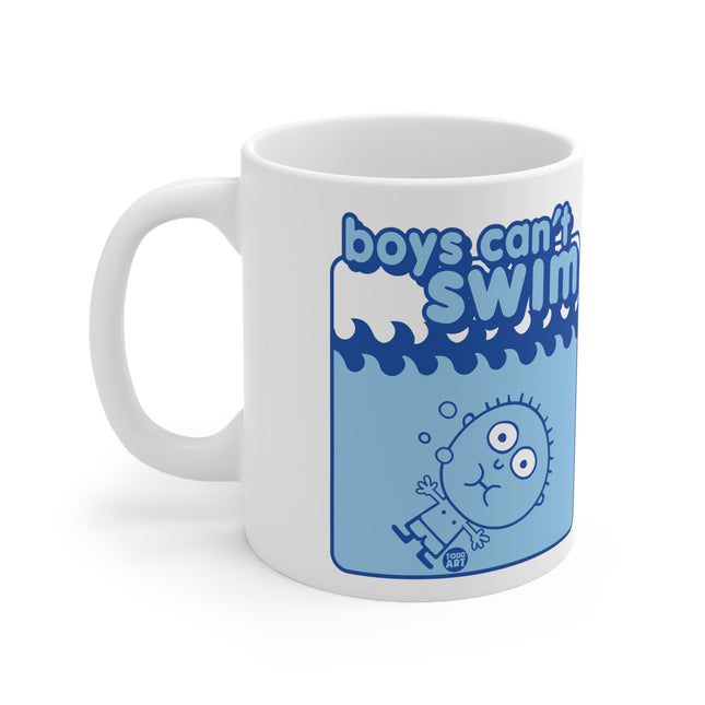 Boys Can't Swim Ceramic Mug