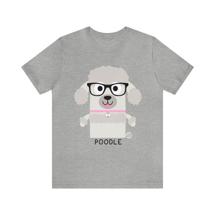 Bow Wow Meow Poodle Unisex Tee