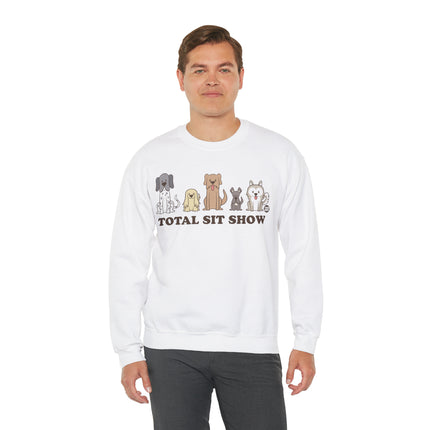 Total Sit Show Dogs Crewneck Sweatshirt