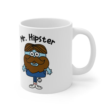 Mr. Hipster Ceramic Mug