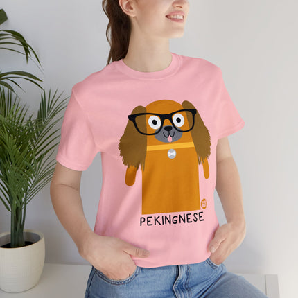 Bow Wow Meow Pekingnese Unisex Tee