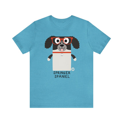 Bow Wow Meow Springer Spaniel Unisex Tee