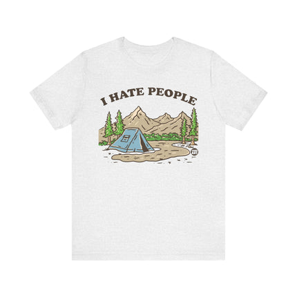 I Hate People Camping Tee