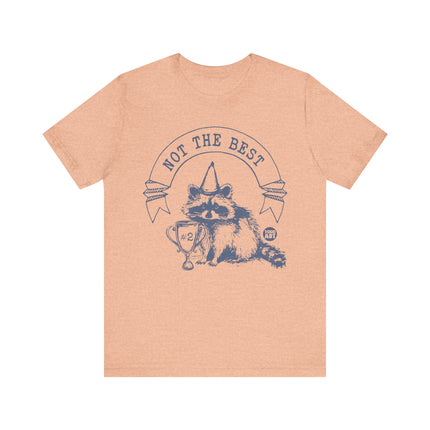 Not The Best #2 Raccoon Tee, Funny Raccoon Tshirt