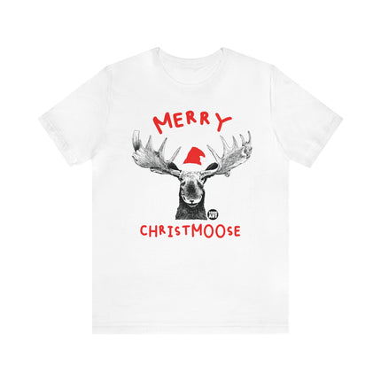 Merry Christmoose Xmas Unisex Tee