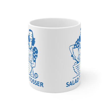 Salad Tosser Ceramic Mug