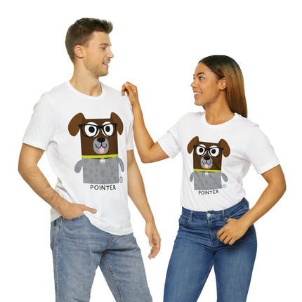 Bow Wow Meow Pointer Unisex Tee