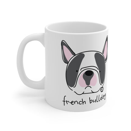 Dog Breeds French Bulldog Ceramic Mug