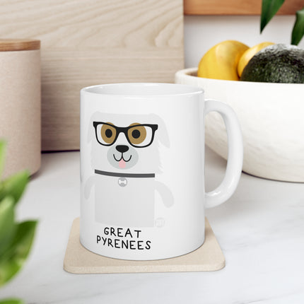 Bow Wow Meow Great Pyrenees Ceramic Mug