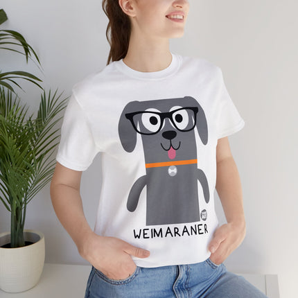 Bow Wow Meow Weimaraner Unisex Tee