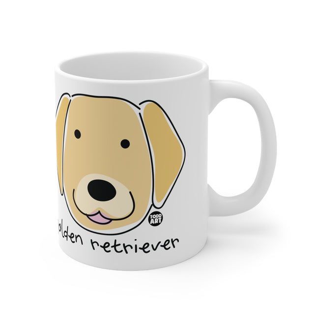 Dog Breeds Golden Retriever Ceramic Mug