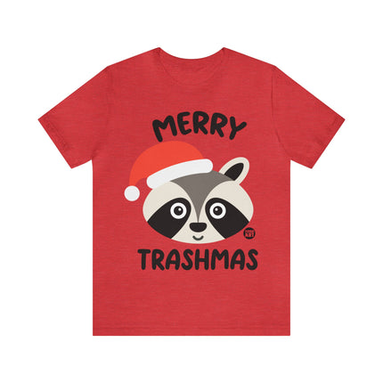 Merry Trashmas Racoon Xmas Unisex Tee