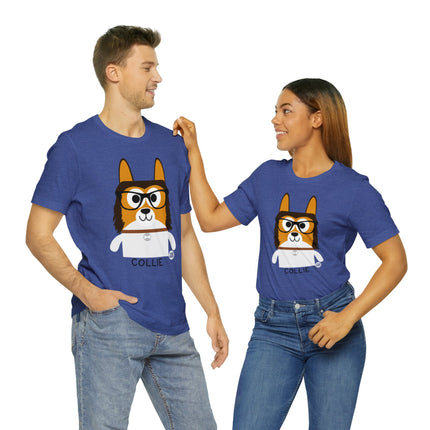 Bow Wow Meow Collie Unisex Tee