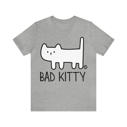 Bad Kitty Cute Cat Unisex Tee