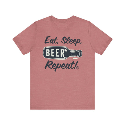 Eat Sleep Beer Repeat, Funny Beer Drinker Tees, Beer Lover Shirt Gift