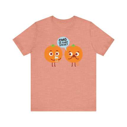 Cute "OMG STEVE ORANGE" Tee Shirt